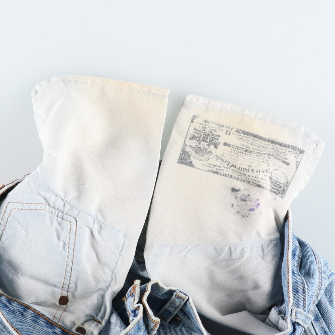 2000'S Levi's 501-0134 Straight Denim Pants, Men's W36 (approx.) cotton blue type Vintage Second Hand