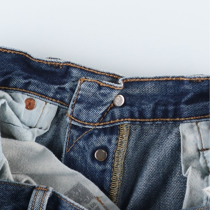 Levi's 501 straight denim pants for men, equivalent to w31 cotton blue type Vintage Second Hand