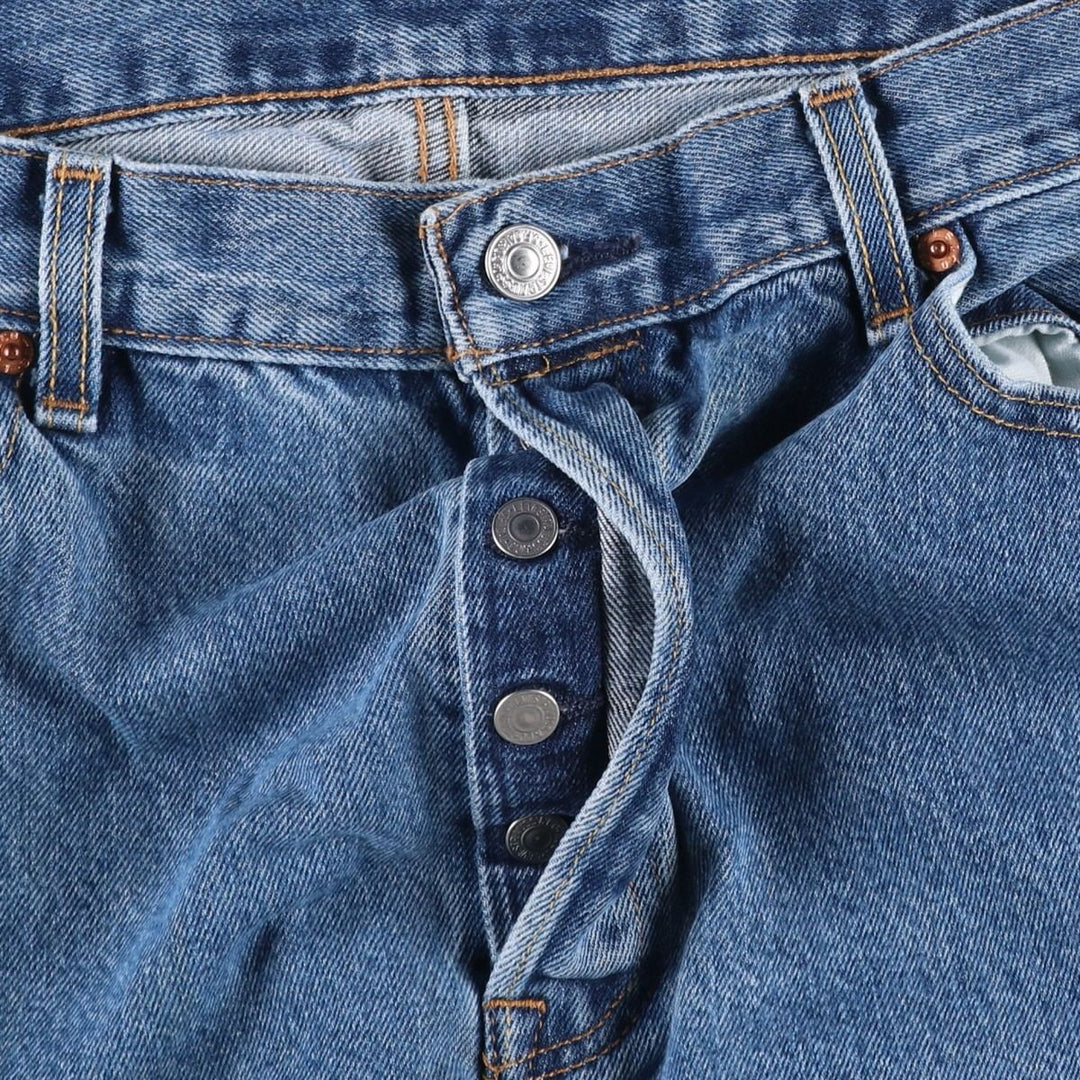 Levi's 501 straight denim pants for men, size W36 cotton blue type Vintage Second Hand
