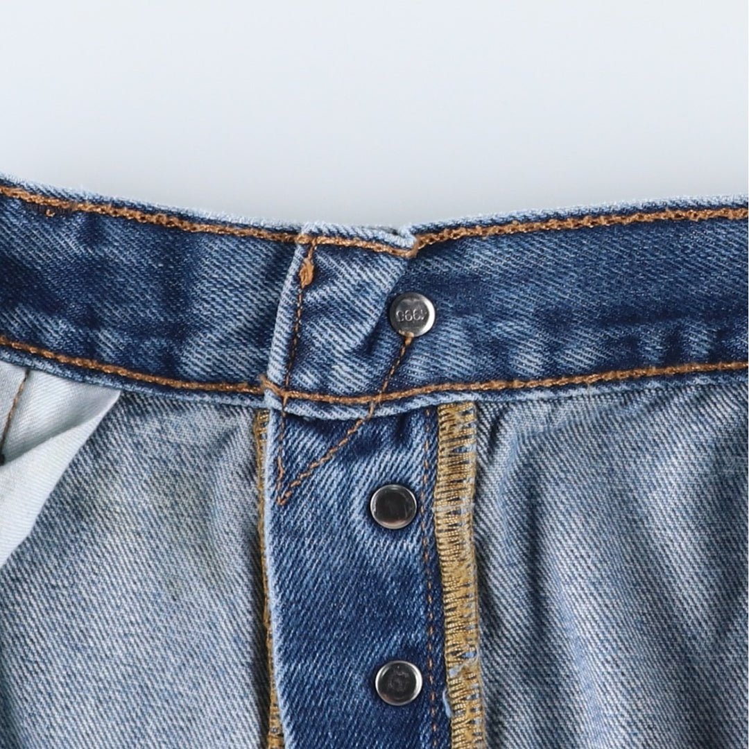 Levi's 501 straight denim pants for men, size W36 cotton blue type Vintage Second Hand