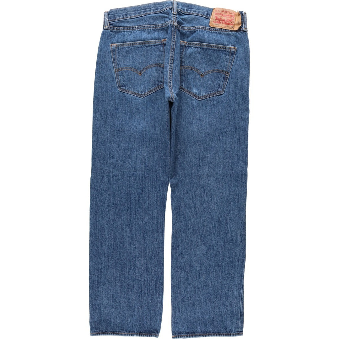 Levi's 501 straight denim pants for men, size W36 cotton blue type Vintage Second Hand