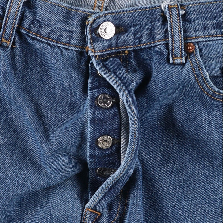 Levi's 501 straight denim pants for men, size W36 cotton blue type Vintage Second Hand