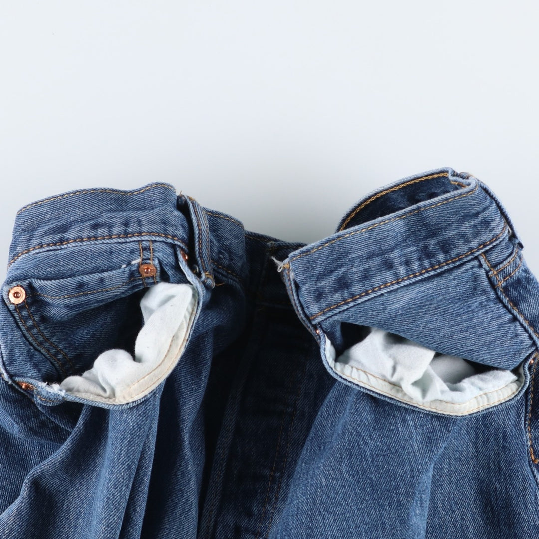 Levi's 501 straight denim pants for men, size W36 cotton blue type Vintage Second Hand