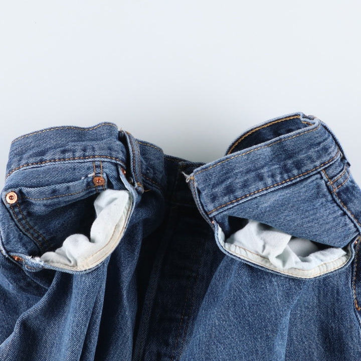 Levi's 501 straight denim pants for men, size W36 cotton blue type Vintage Second Hand