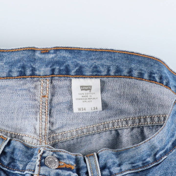 2000'S Levi's 501-0193 Straight Denim Pants, Men's, Size W33 cotton blue type Vintage Second Hand