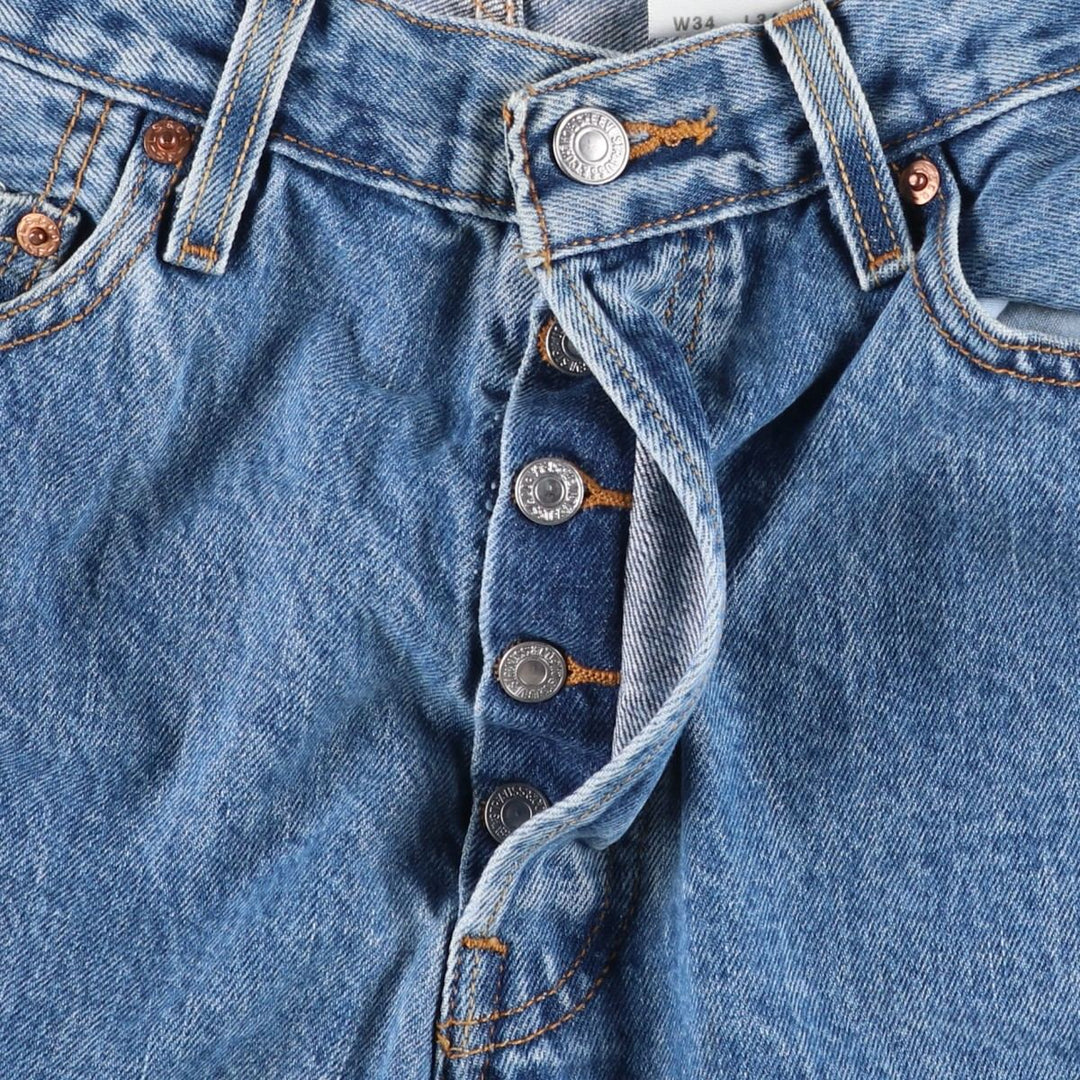 2000'S Levi's 501-0193 Straight Denim Pants, Men's, Size W33 cotton blue type Vintage Second Hand