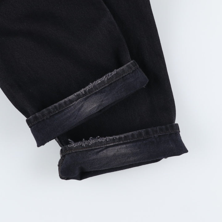 Levi's 501 Black Denim Straight Denim Pants for Men, W30 equivalent cotton black type Vintage Second Hand
