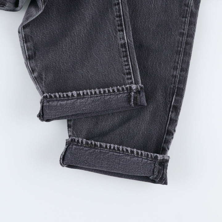 Levi's 501 Black Denim Straight Denim Pants for Men, W32 equivalent cotton black type Vintage Second Hand