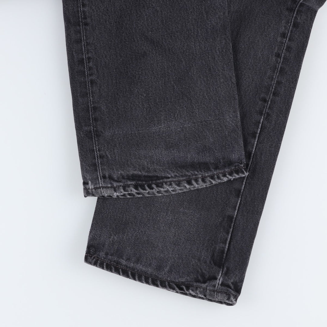 2000'S Levi's 501 Black Denim Straight Leg Denim Pants Men's Size W29 cotton black type Vintage Second Hand