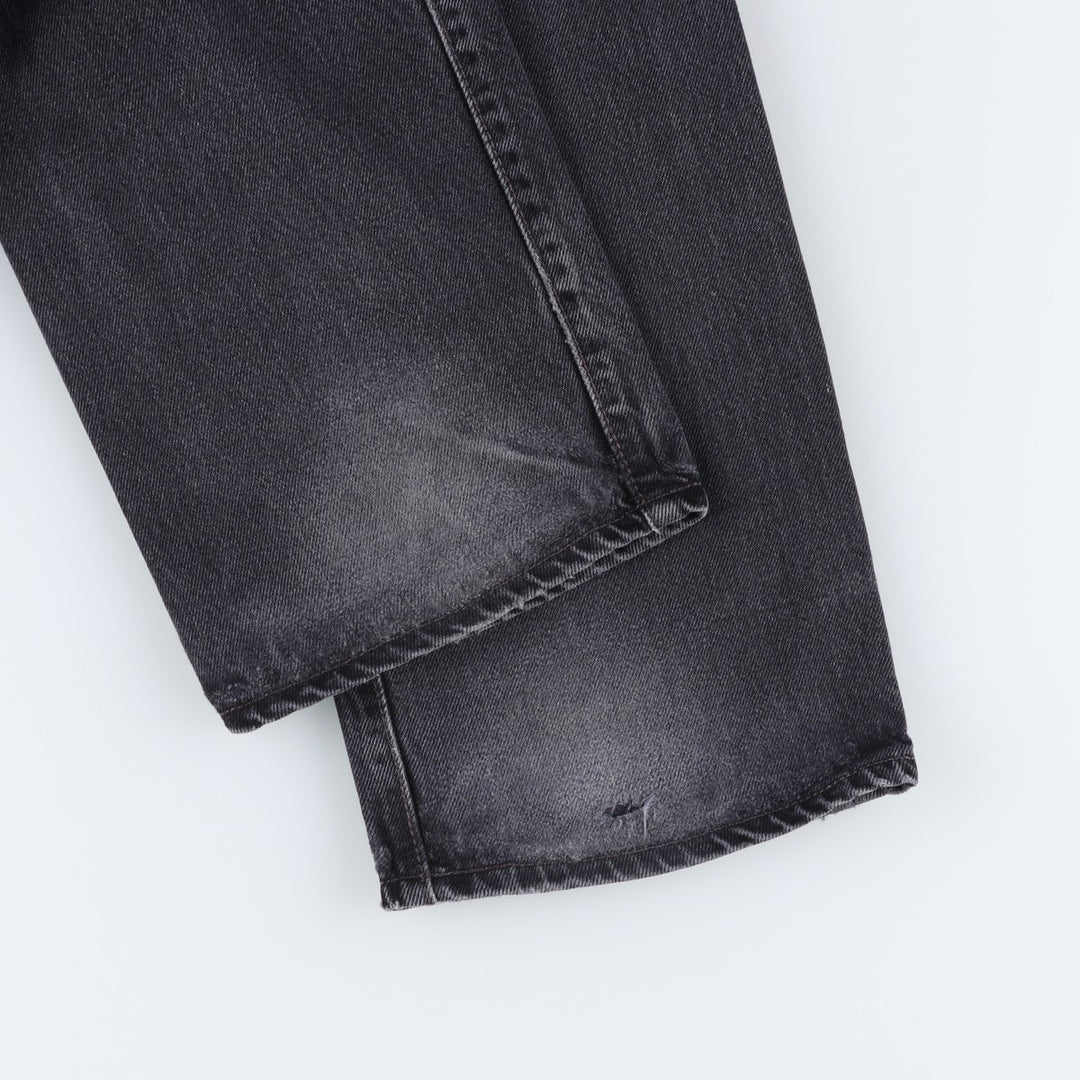 2000'S Levi's 501 Black Denim Straight Leg Denim Pants Men's Size W29 cotton black type Vintage Second Hand