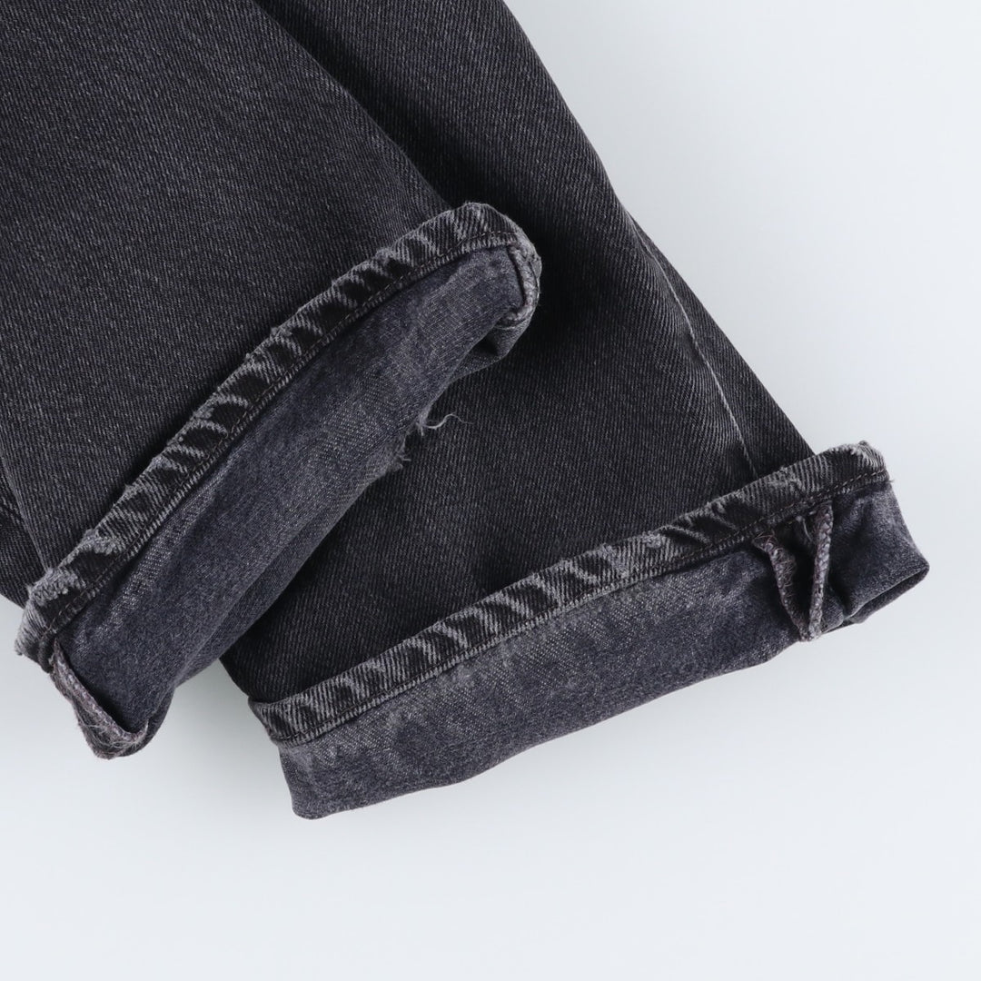 2000'S Levi's 501 Black Denim Straight Leg Denim Pants Men's Size W29 cotton black type Vintage Second Hand