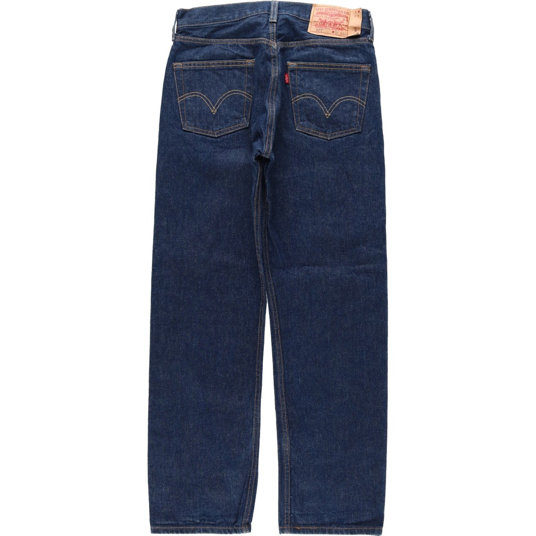 00'S Levi's 501 straight denim pants for men, W30 equivalent cotton blue type Vintage Second Hand