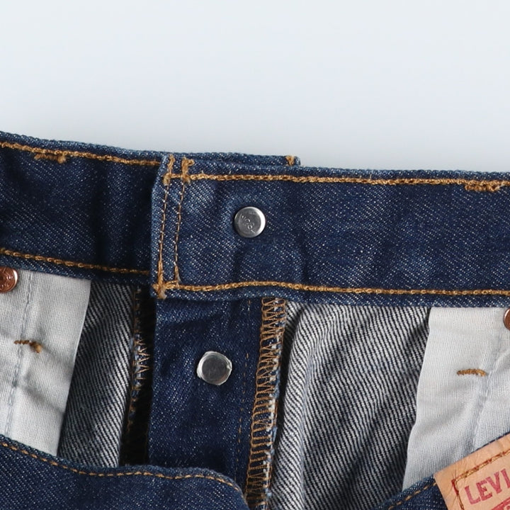 00'S Levi's 501 straight denim pants for men, W30 equivalent cotton blue type Vintage Second Hand