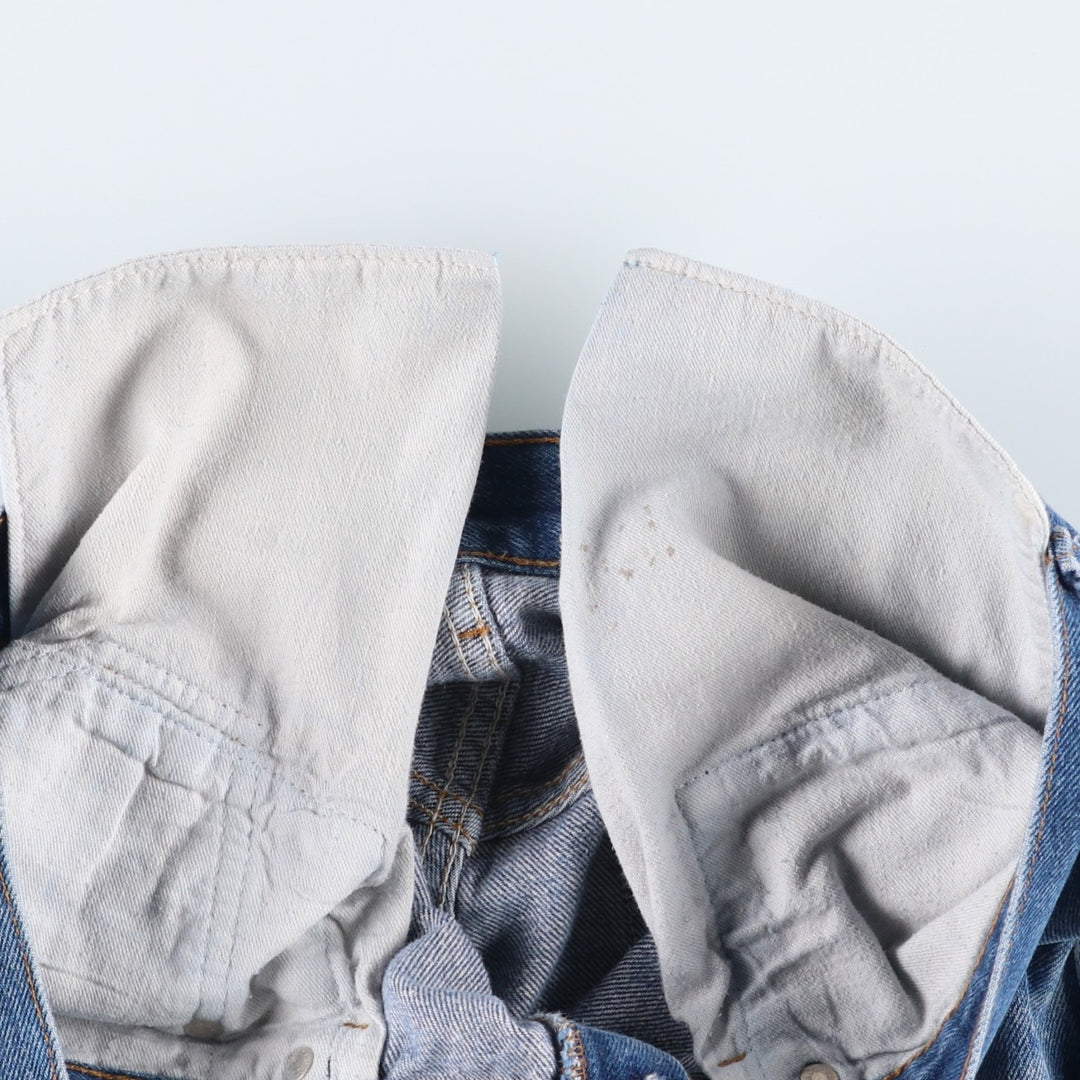 1980'S Levi's 501 Straight Denim Pants, Made in USA, Men's Size W31 (approx.), Vintage cotton blue type Vintage Second Hand
