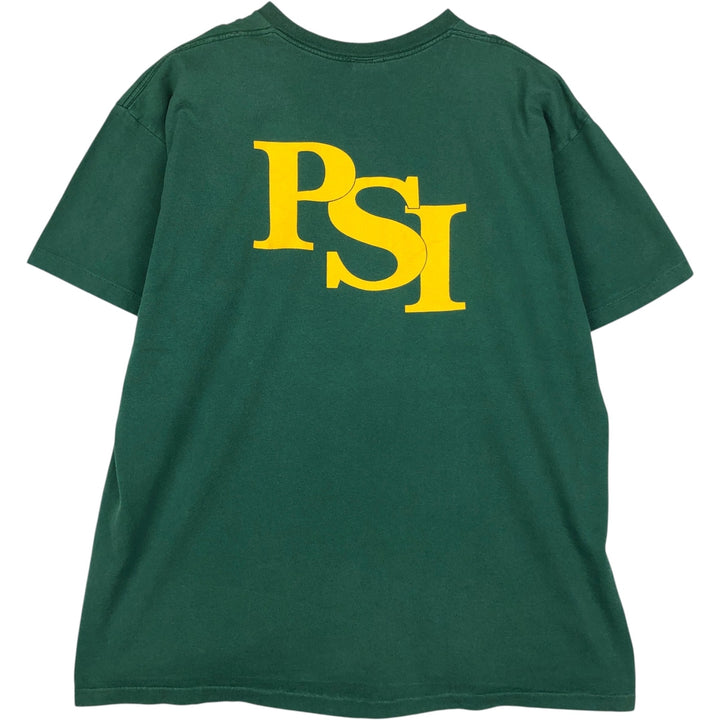 90'S Anvil Plumbing Systems Inc. Advertising T-Shirt, Men's XXL equivalent, Vintage cotton green type Vintage Second Hand