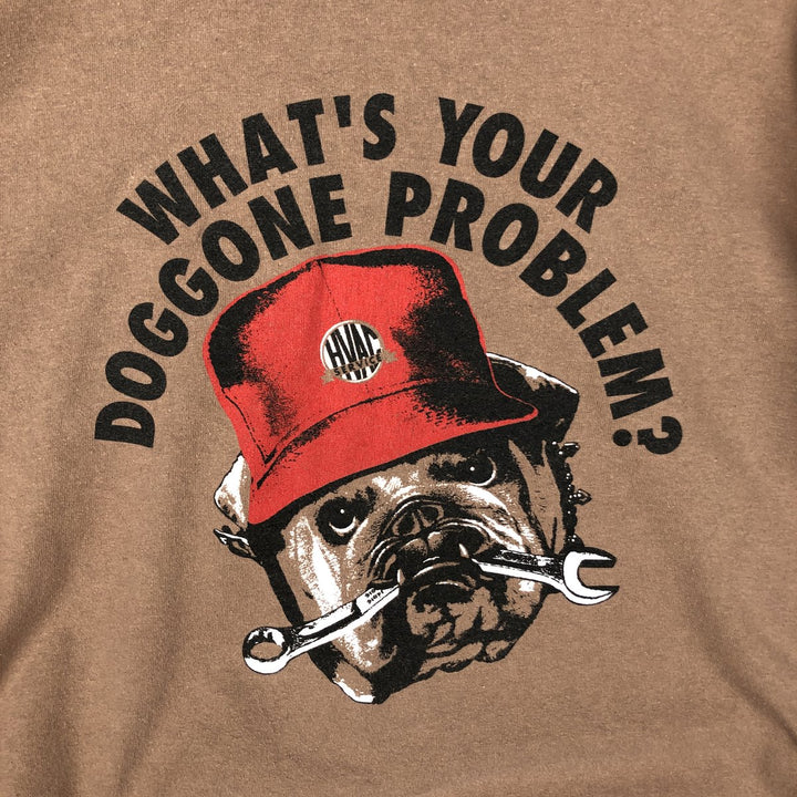 90'S Delta AO Smith Advertising T-Shirt, Made in USA, Men's Size L (approx.), Vintage cotton brown type Vintage Second Hand