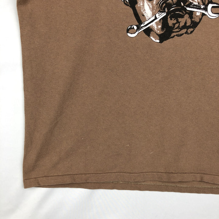 90'S Delta AO Smith Advertising T-Shirt, Made in USA, Men's Size L (approx.), Vintage cotton brown type Vintage Second Hand