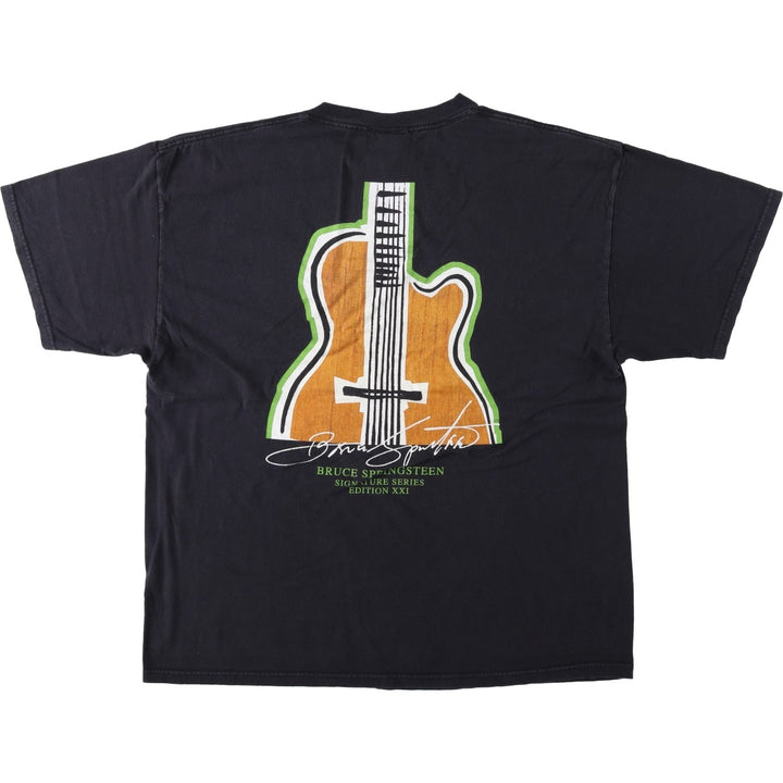 HARD ROCK CAFE Hard Rock Cafe Advertising T-shirt Men's XL size unclear black type Vintage Second Hand