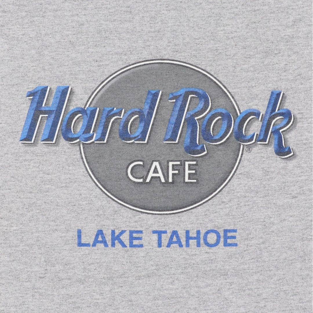 HARD ROCK CAFE Hard Rock Cafe Advertising T-shirt Men's L size cotton gray type Vintage Second Hand