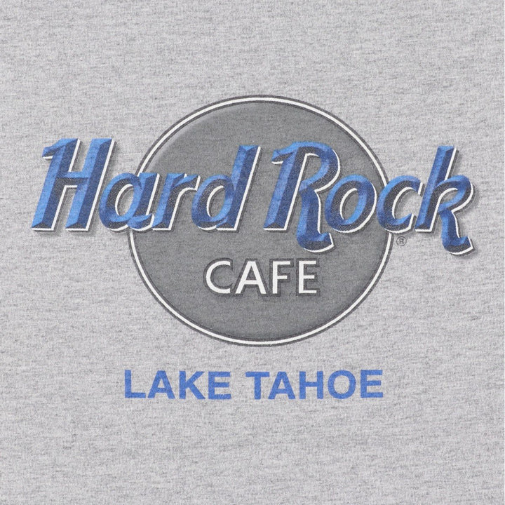 HARD ROCK CAFE Hard Rock Cafe Advertising T-shirt Men's L size cotton gray type Vintage Second Hand