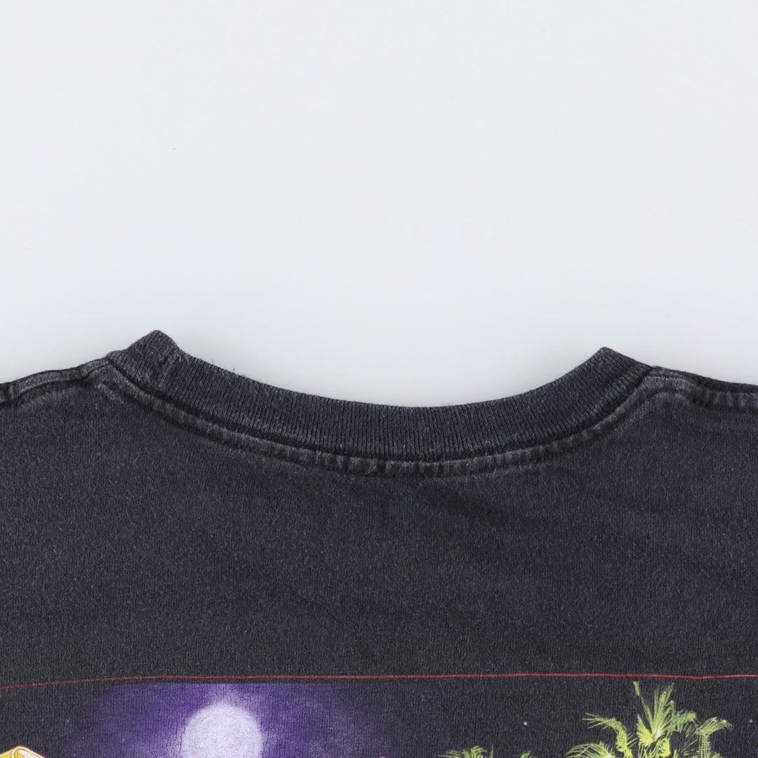 IN-N-OUT BURGER In-and-Out Burger Advertising T-shirt, Men's M size cotton black type Vintage Second Hand