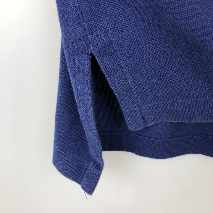 Ralph Lauren POLO by Ralph Lauren short sleeve polo shirt, men's size M cotton navy blue type Vintage Second Hand