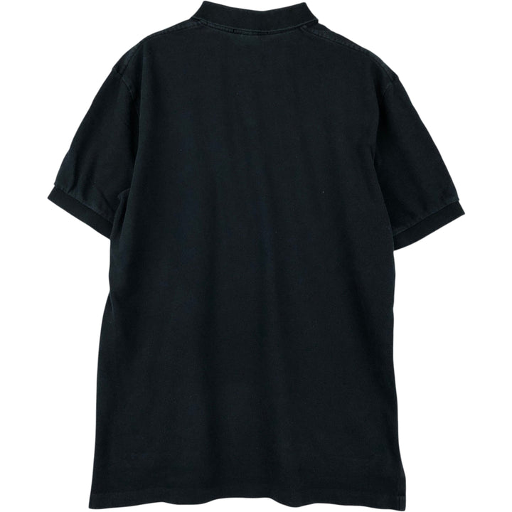 Ralph Lauren POLO by Ralph Lauren short sleeve polo shirt, men's size L cotton black type Vintage Second Hand