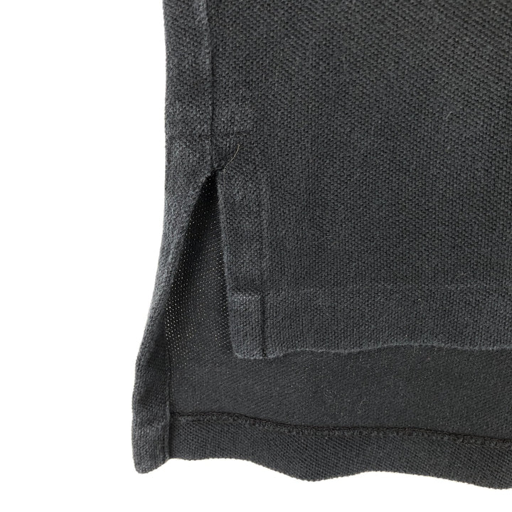 Ralph Lauren POLO by Ralph Lauren short sleeve polo shirt, men's size L cotton black type Vintage Second Hand