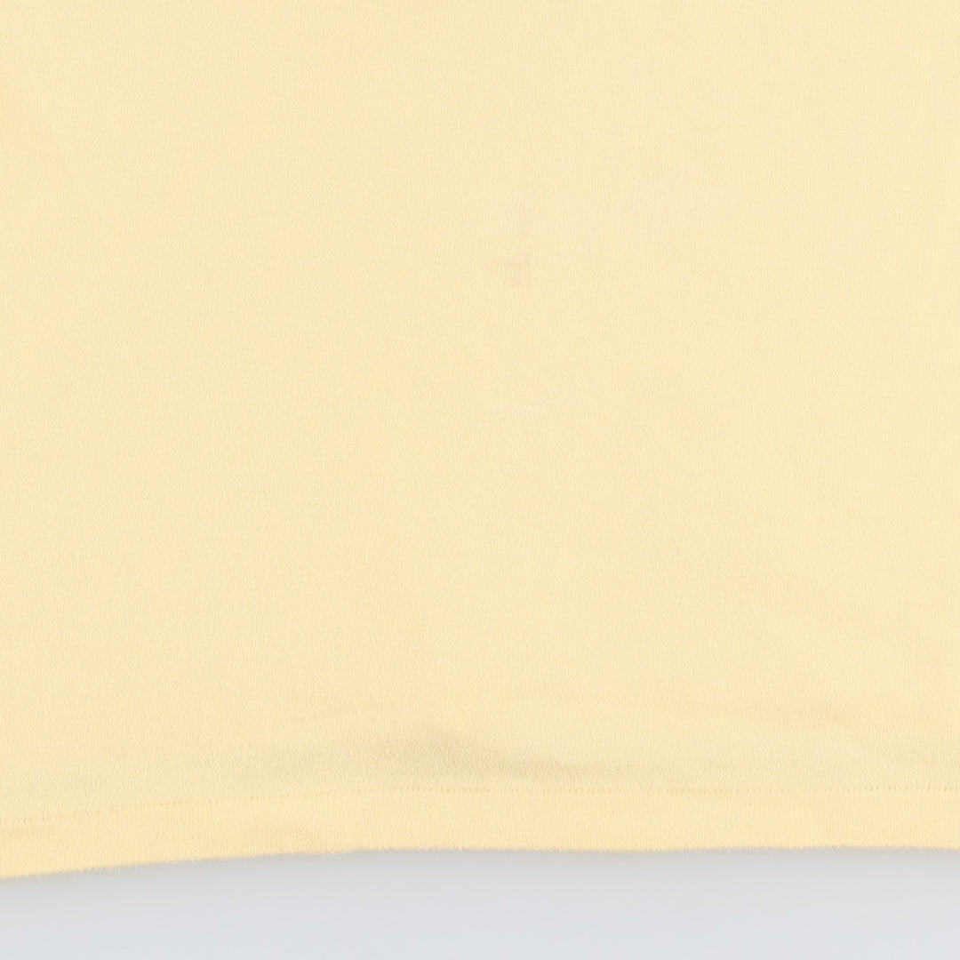 Ralph Lauren POLO SPORT short sleeve polo shirt, men's size L cotton yellow type Vintage Second Hand