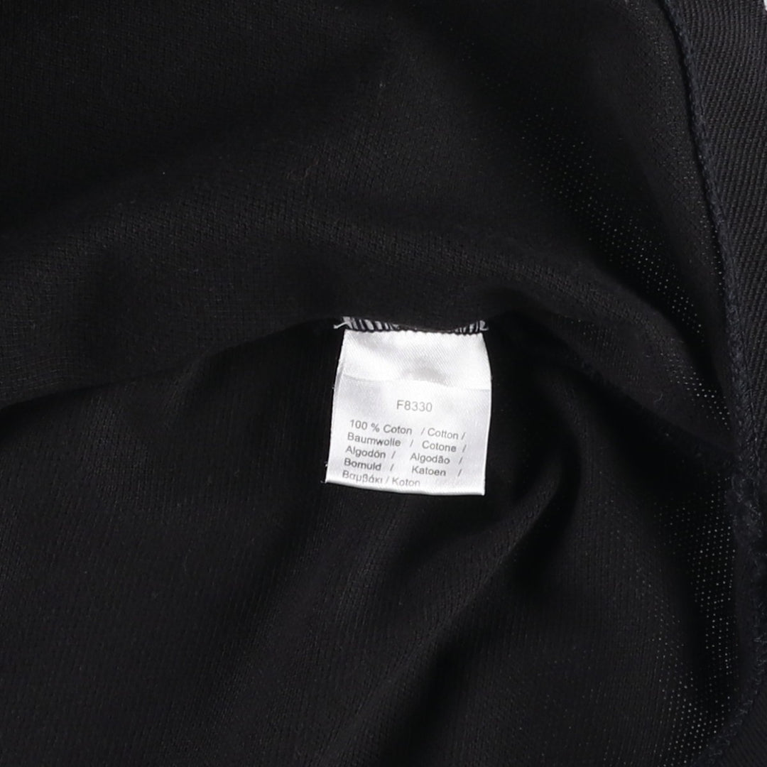 Lacoste (French design) Regular Fit Short-Sleeve Polo Shirt, Men's Size XL (approx.) cotton black type Vintage Second Hand