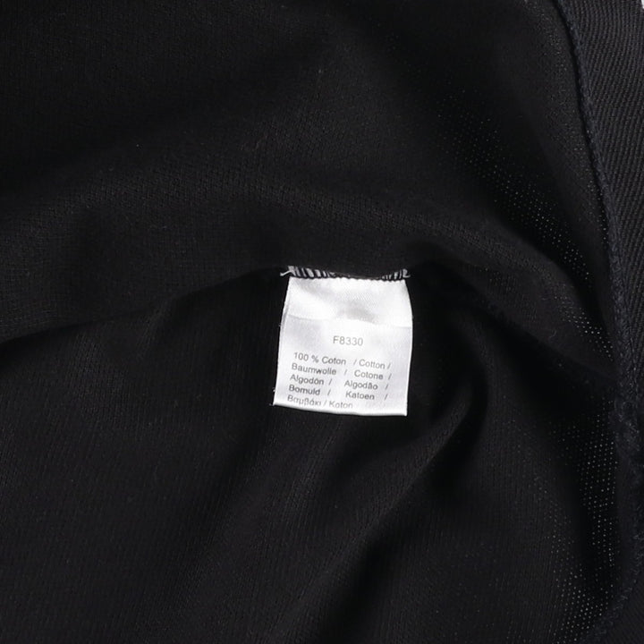 Lacoste (French design) Regular Fit Short-Sleeve Polo Shirt, Men's Size XL (approx.) cotton black type Vintage Second Hand