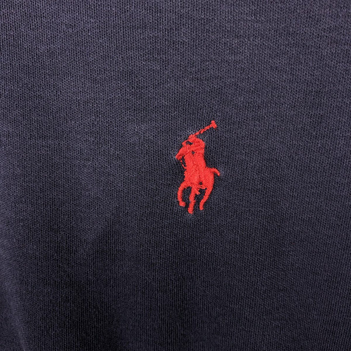 Ralph Lauren POLO by Ralph Lauren short sleeve polo shirt, men's size L cotton navy blue type Vintage Second Hand