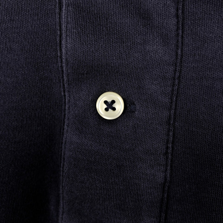 Ralph Lauren POLO by Ralph Lauren short sleeve polo shirt, men's size L cotton navy blue type Vintage Second Hand