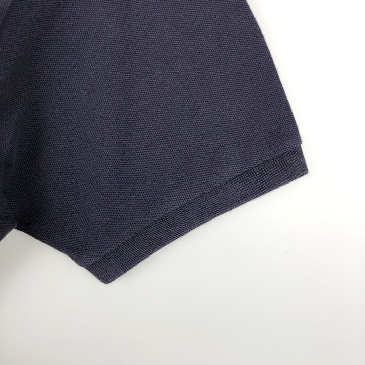 Lacoste LACOSTE French design short sleeve polo shirt size 6 men's XL equivalent cotton navy blue type Vintage Second Hand