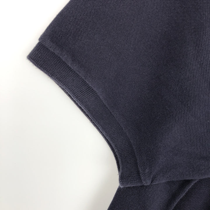 Lacoste LACOSTE French design short sleeve polo shirt size 6 men's XL equivalent cotton navy blue type Vintage Second Hand