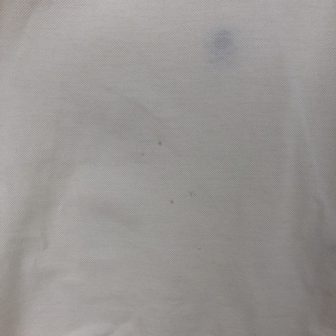 Brooks Brothers ESTABLISHED 1818 Short-Sleeve Polo Shirt, Men's Size L (approx.) Pima Cotton unbleached Vintage Second Hand