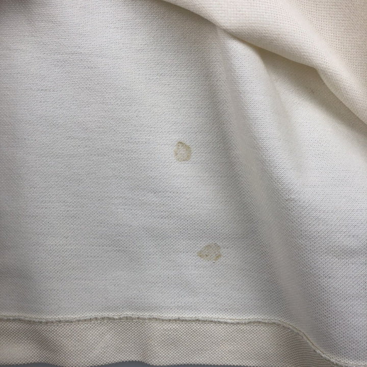 Brooks Brothers ESTABLISHED 1818 Short-Sleeve Polo Shirt, Men's Size L (approx.) Pima Cotton unbleached Vintage Second Hand