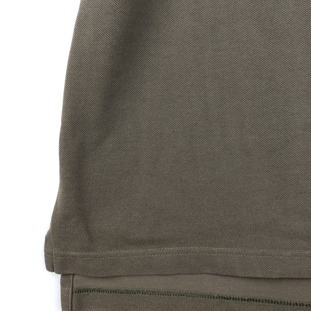 Brooks Brothers Est.1818 Short-Sleeve Polo Shirt, Men's Size L (approx.) cotton Khaki type sage green Vintage Second Hand