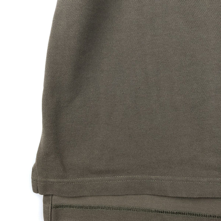 Brooks Brothers Est.1818 Short-Sleeve Polo Shirt, Men's Size L (approx.) cotton Khaki type sage green Vintage Second Hand