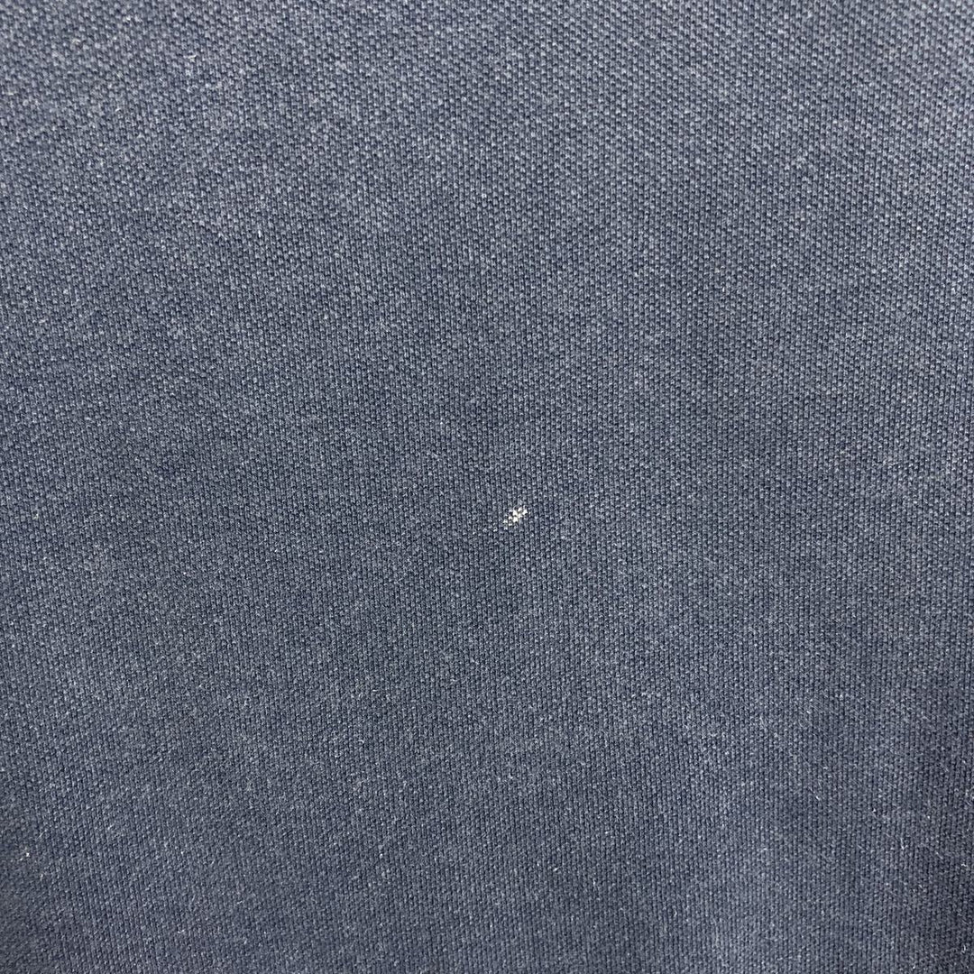 Ralph Lauren POLO by Ralph Lauren short sleeve polo shirt, men's XL size cotton blue type Vintage Second Hand