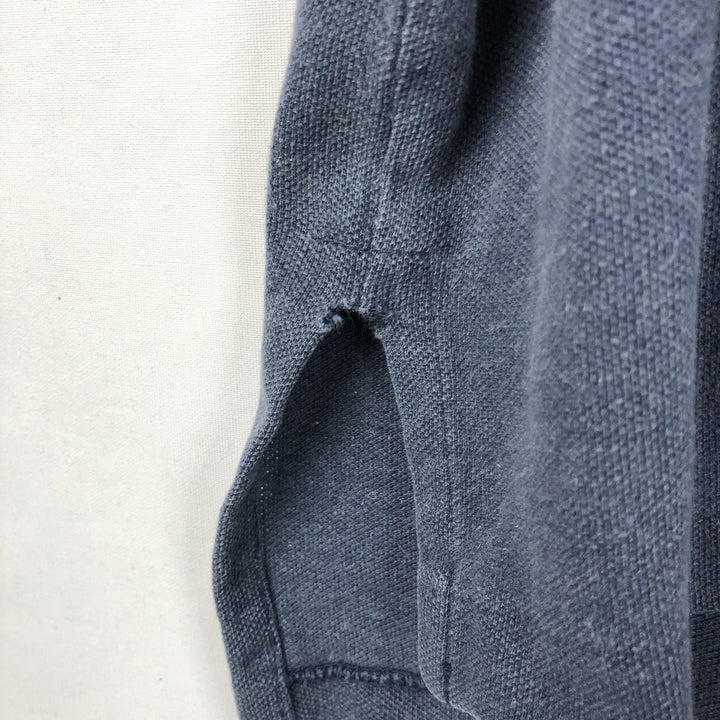 Ralph Lauren POLO by Ralph Lauren short sleeve polo shirt, men's XL size cotton blue type Vintage Second Hand
