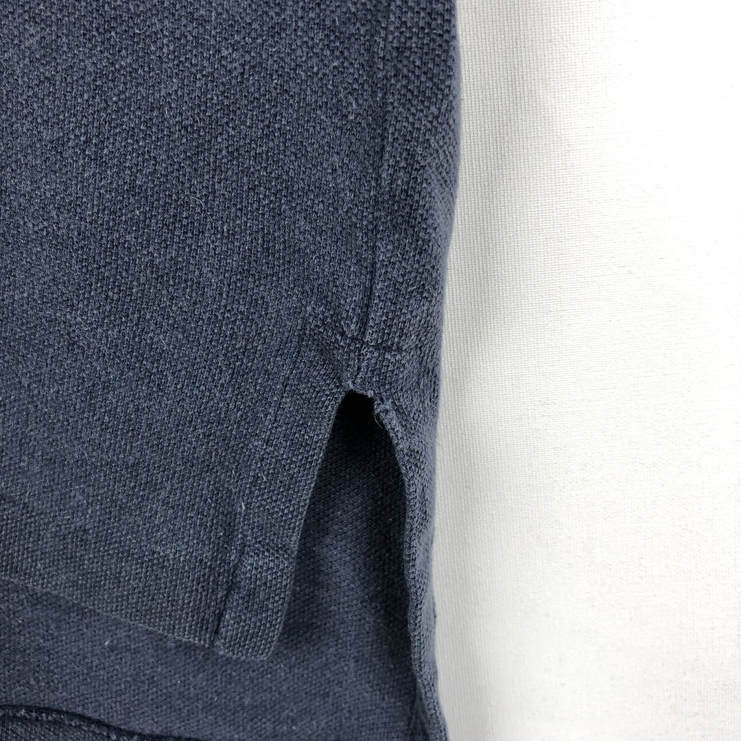 Ralph Lauren POLO by Ralph Lauren short sleeve polo shirt, men's XL size cotton blue type Vintage Second Hand