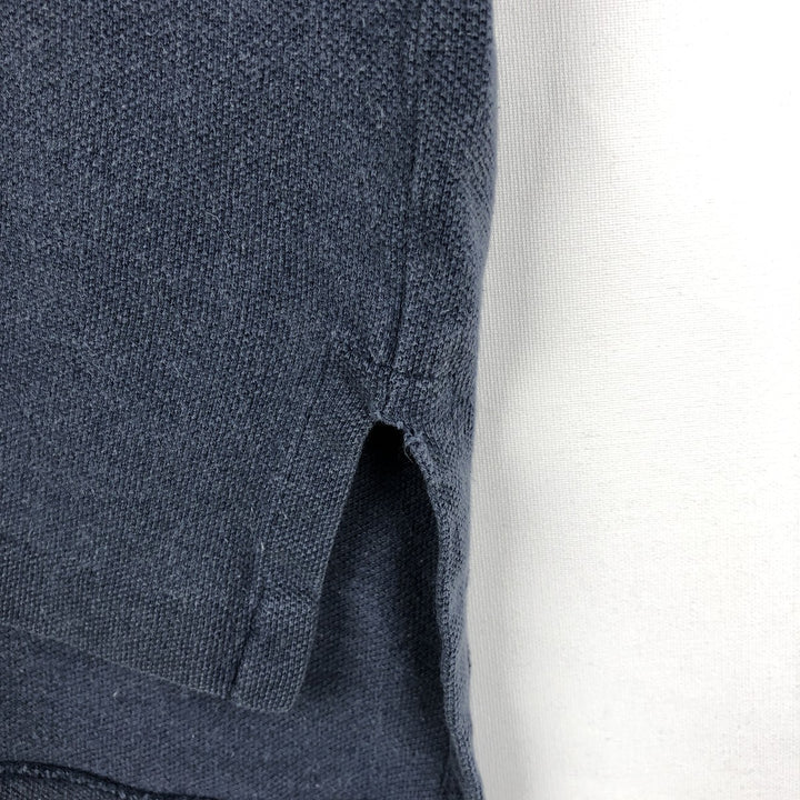 Ralph Lauren POLO by Ralph Lauren short sleeve polo shirt, men's XL size cotton blue type Vintage Second Hand