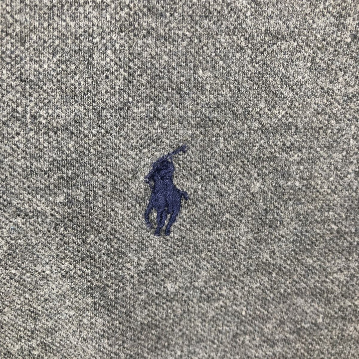 Ralph Lauren POLO by Ralph Lauren short sleeve polo shirt, men's XL size cotton gray type Vintage Second Hand