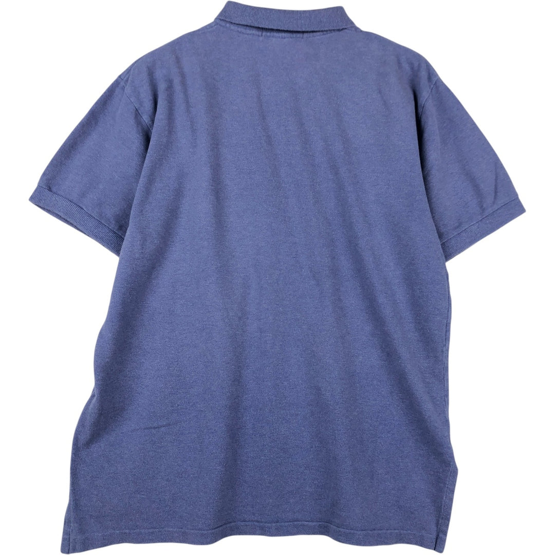 Ralph Lauren POLO by Ralph Lauren short sleeve polo shirt, men's size M cotton Purple type blue-purple Vintage Second Hand