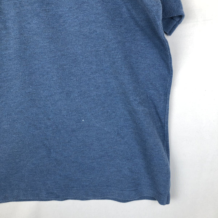 Lacoste LACOSTE Short Sleeve Polo Shirt Size 5 Men's L cotton blue type Vintage Second Hand