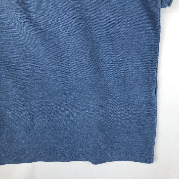 Lacoste LACOSTE Short Sleeve Polo Shirt Size 5 Men's L cotton blue type Vintage Second Hand