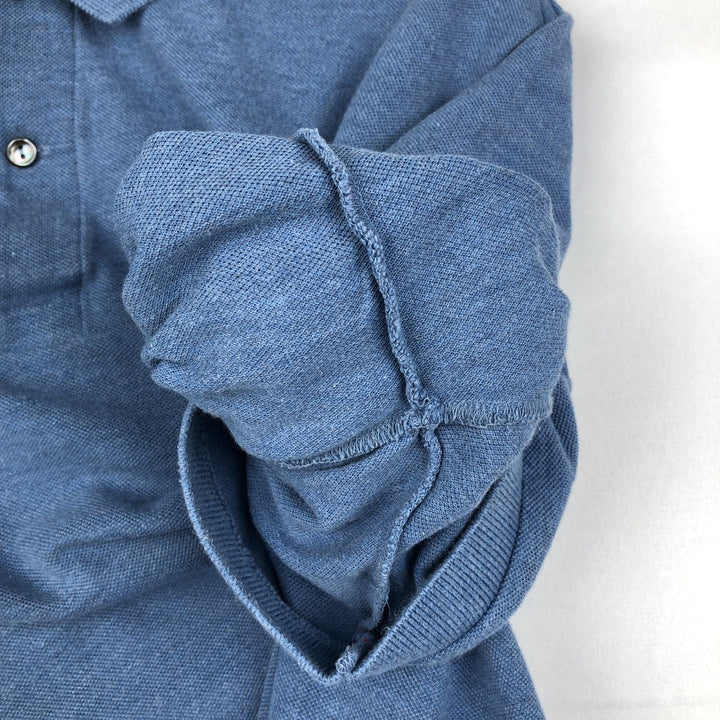 Lacoste LACOSTE Short Sleeve Polo Shirt Size 5 Men's L cotton blue type Vintage Second Hand