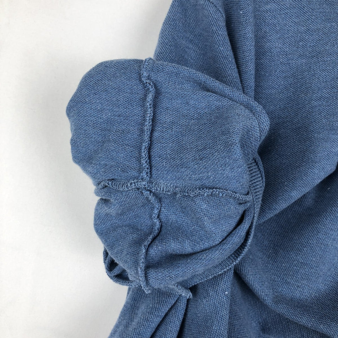 Lacoste LACOSTE Short Sleeve Polo Shirt Size 5 Men's L cotton blue type Vintage Second Hand