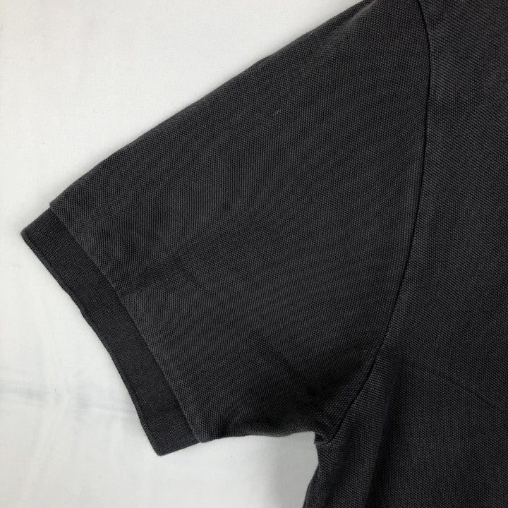 Ralph Lauren POLO by Ralph Lauren short sleeve polo shirt, men's XL size cotton gray type Vintage Second Hand